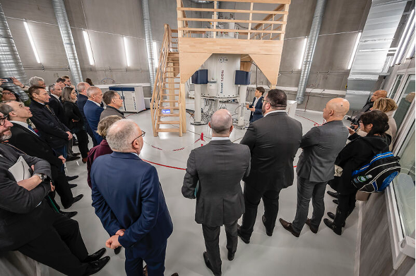 inauguration of the 1,2 GHz spectrometer